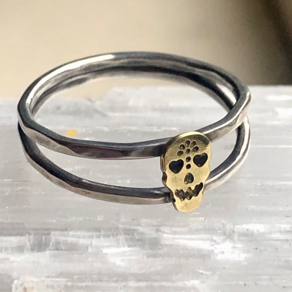 Sugar skull, stacking ring - Picture 11 of 12